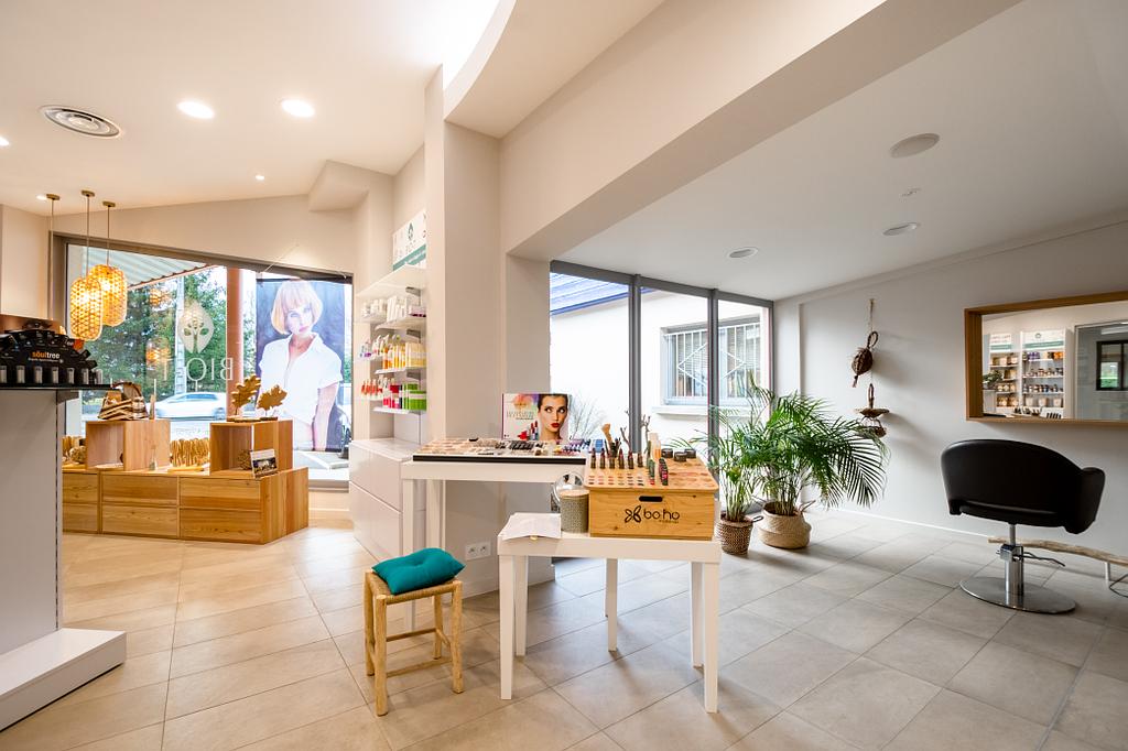 salon de coiffure naturel